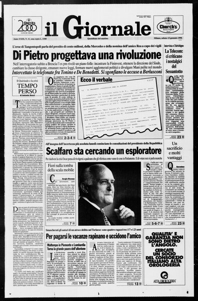 Il giornale : quotidiano del mattino